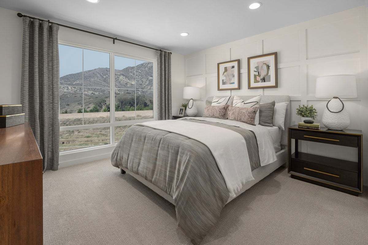 Plan 1739 Modeled - Primary bedroom