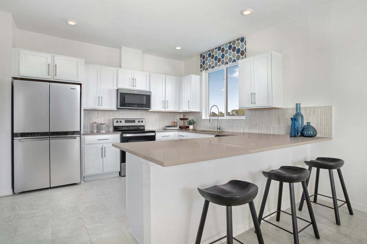 Plan 2385 Modeled - Kitchen