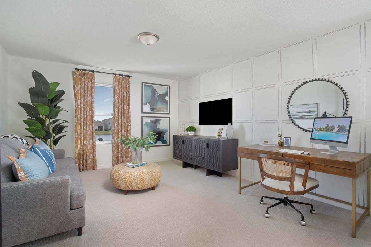 Plan 2385 Modeled - Loft