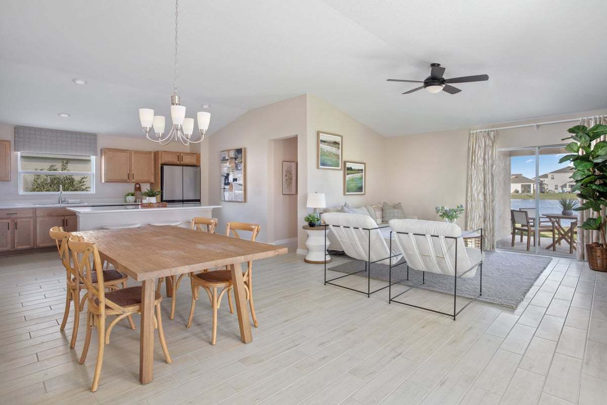 Plan 1511 Modeled - Great room