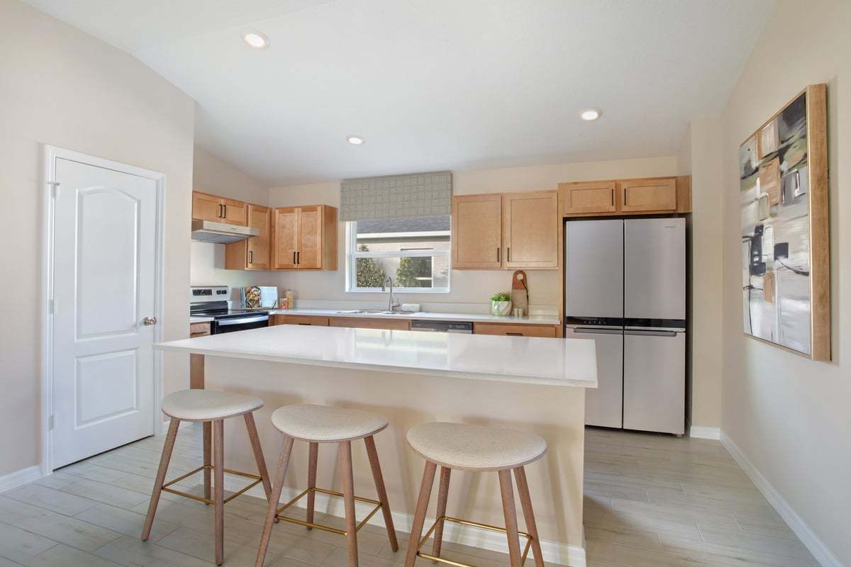 Plan 1511 Modeled - Kitchen