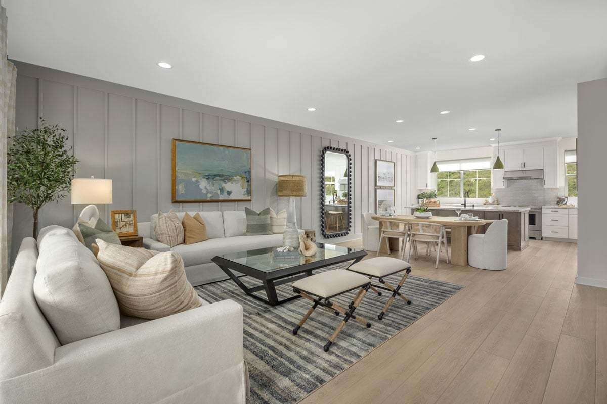 Plan 2070 Modeled - Great room