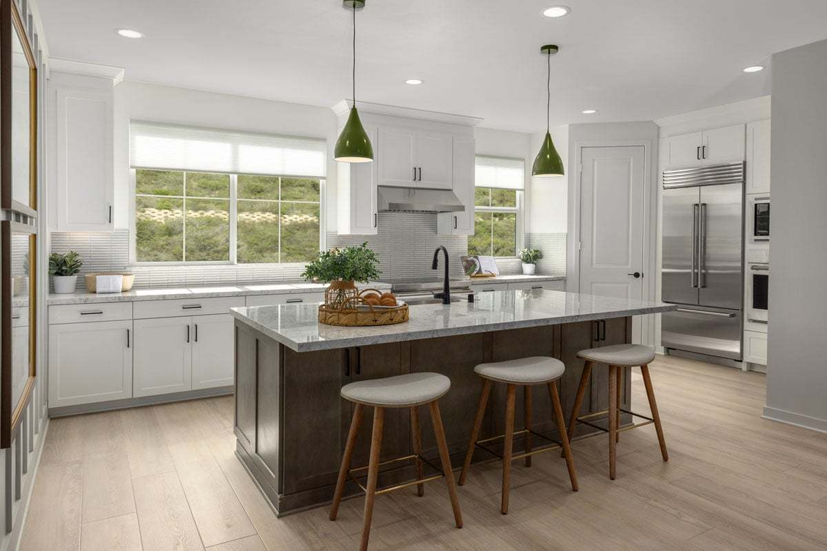 Plan 2070 Modeled - Kitchen