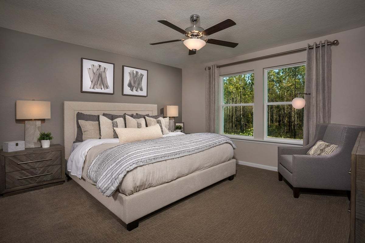 Plan 1286 - Primary bedroom