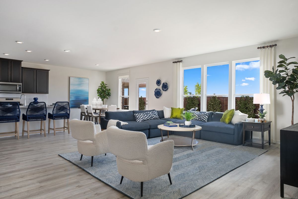Plan 2091 Modeled - Great room