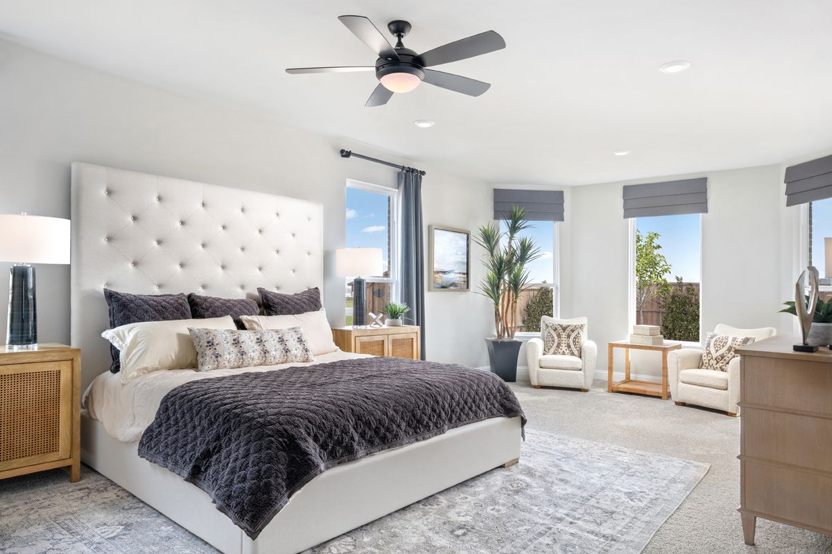 Plan 2663 Modeled - Primary bedroom