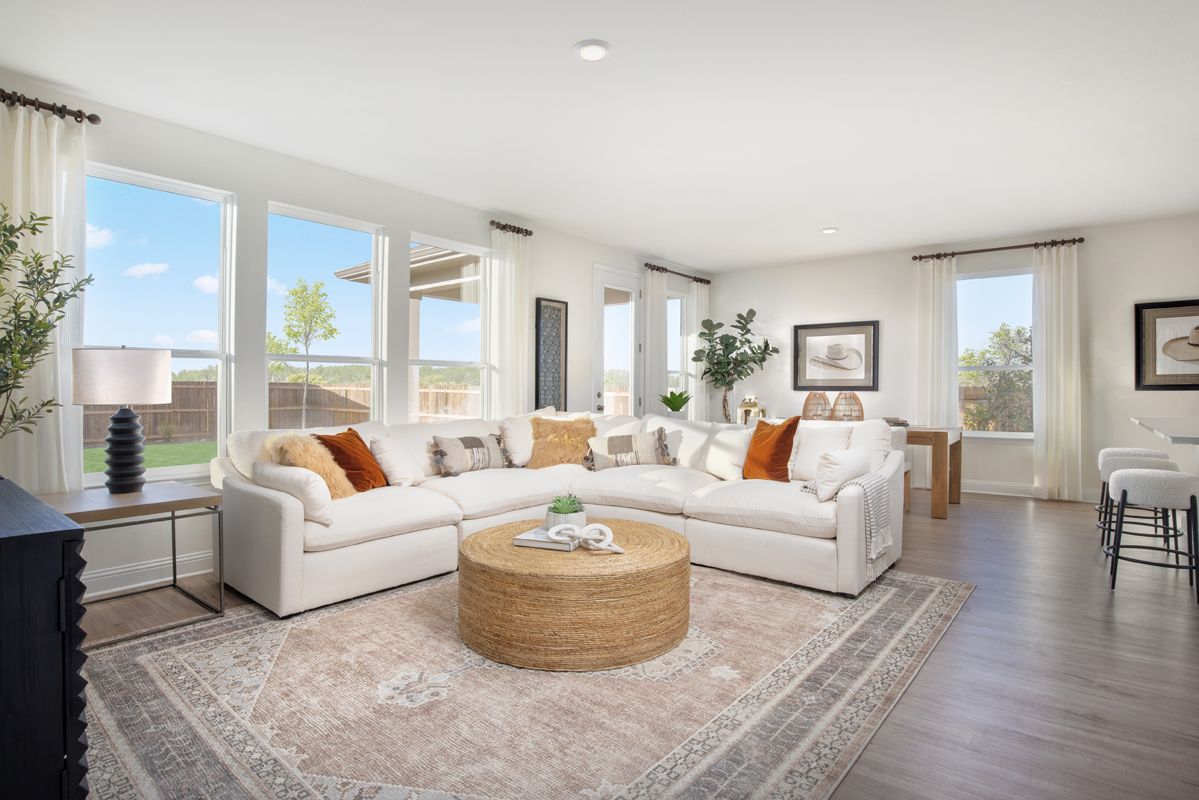 Plan 1675 Modeled - Great room