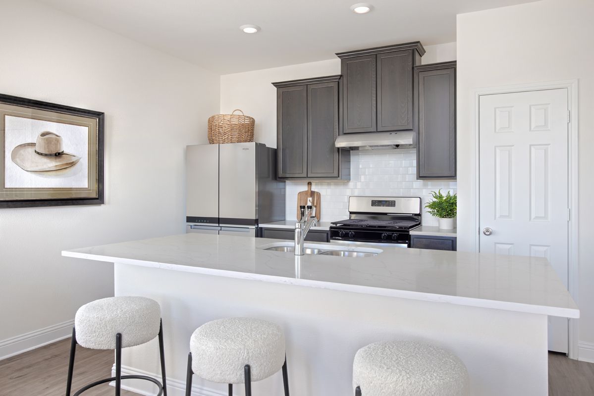 Plan 1675 Modeled - Kitchen