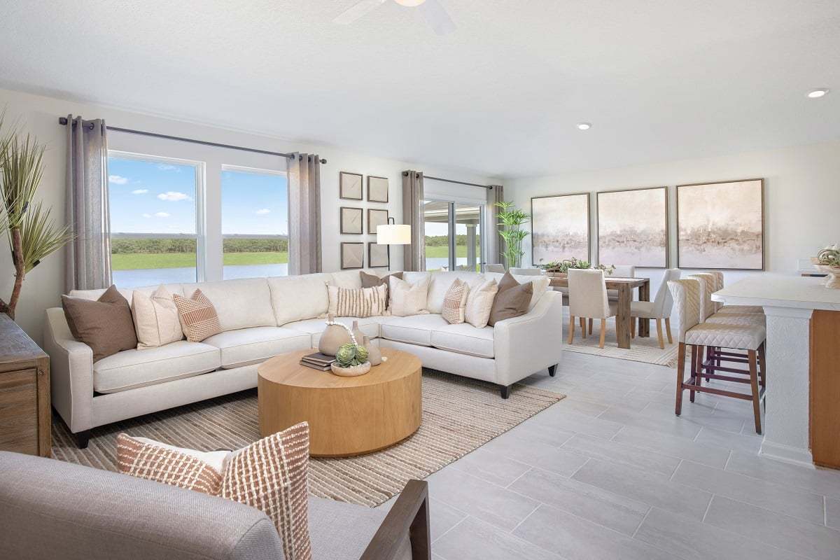 Plan 1541 Modeled - Great room