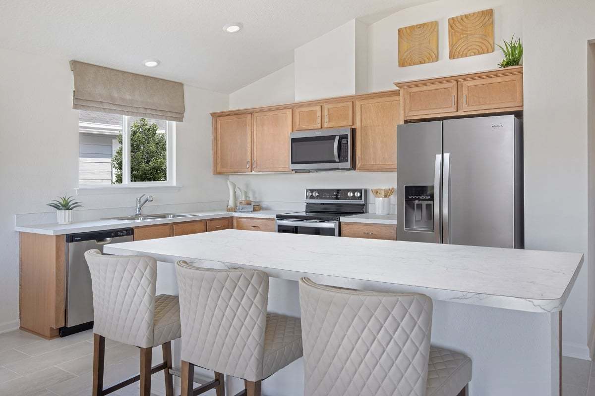Plan 1541 Modeled - Kitchen