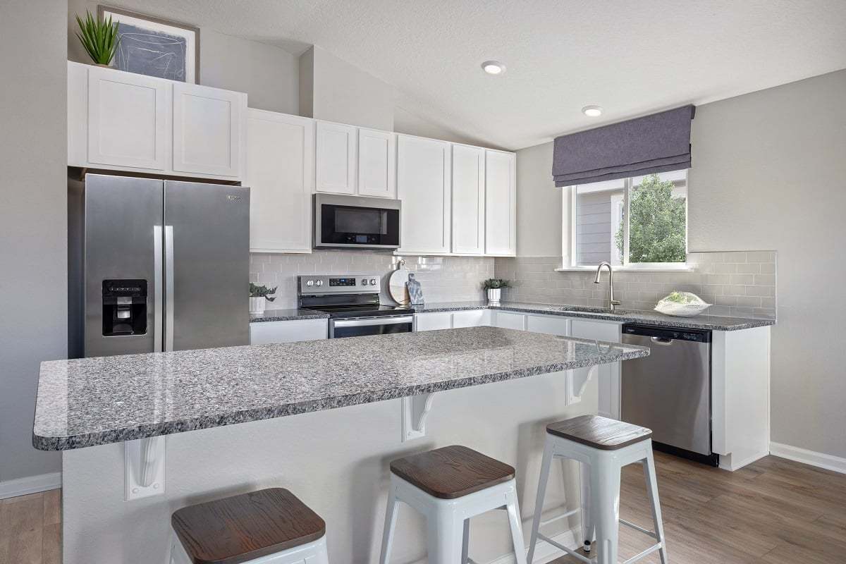 Plan 1707 Modeled - Kitchen