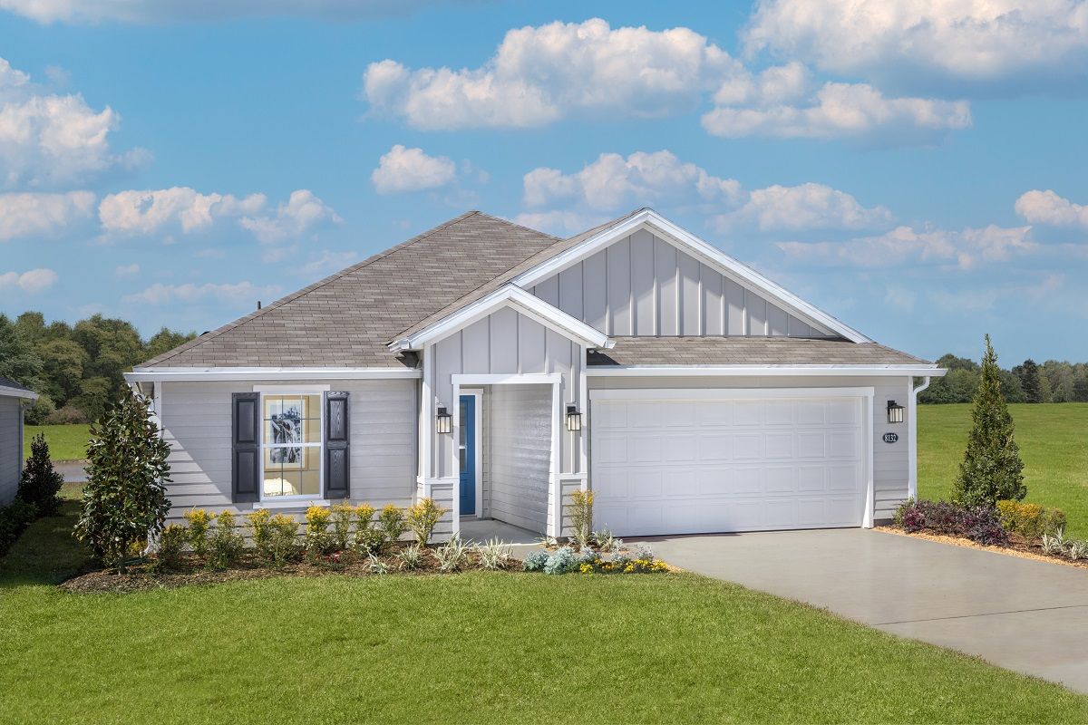 Plan 2003 Modeled - Hawkes Meadow: Jacksonville, Florida - KB Home