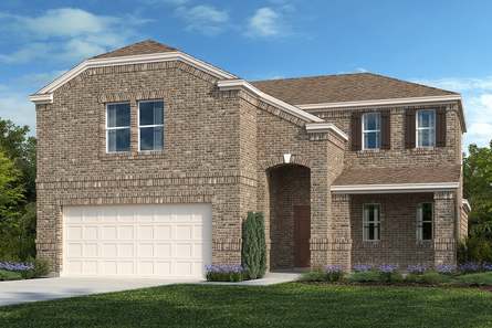Plan 2500 by KB Home in Dallas TX
