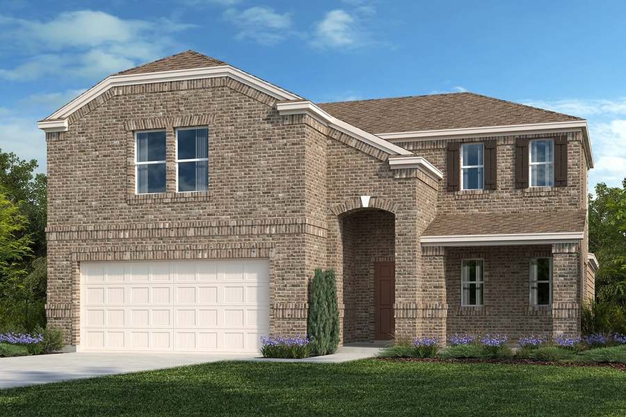 Plan 2500 by KB Home in Dallas TX