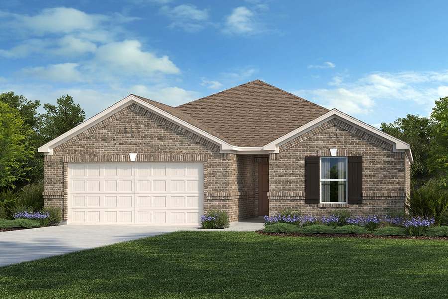 Plan 1753 by KB Home in Dallas TX