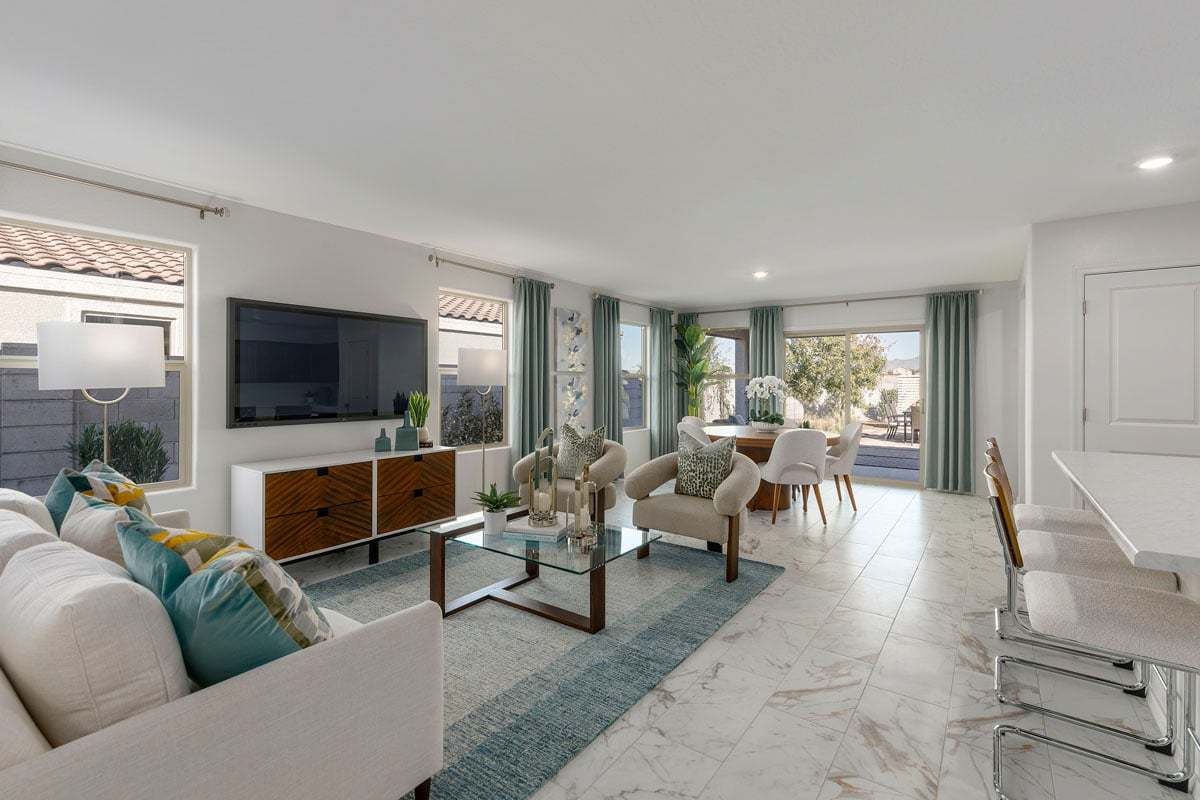 Plan 1573 Modeled - Great room