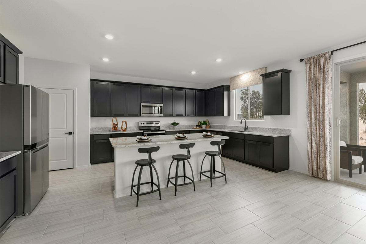 Plan 2373 Modeled - Kitchen