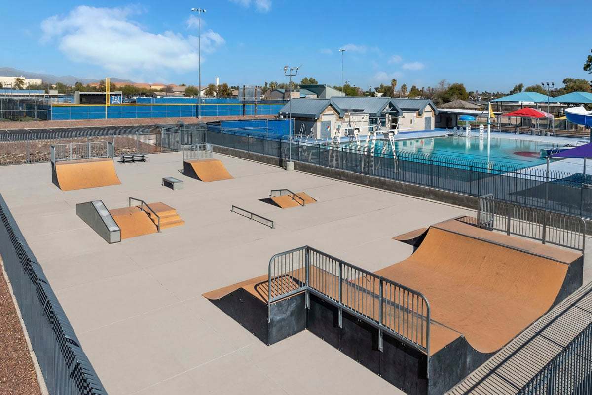 Close proximity to Buckeye Aquatics Center and Skate Park