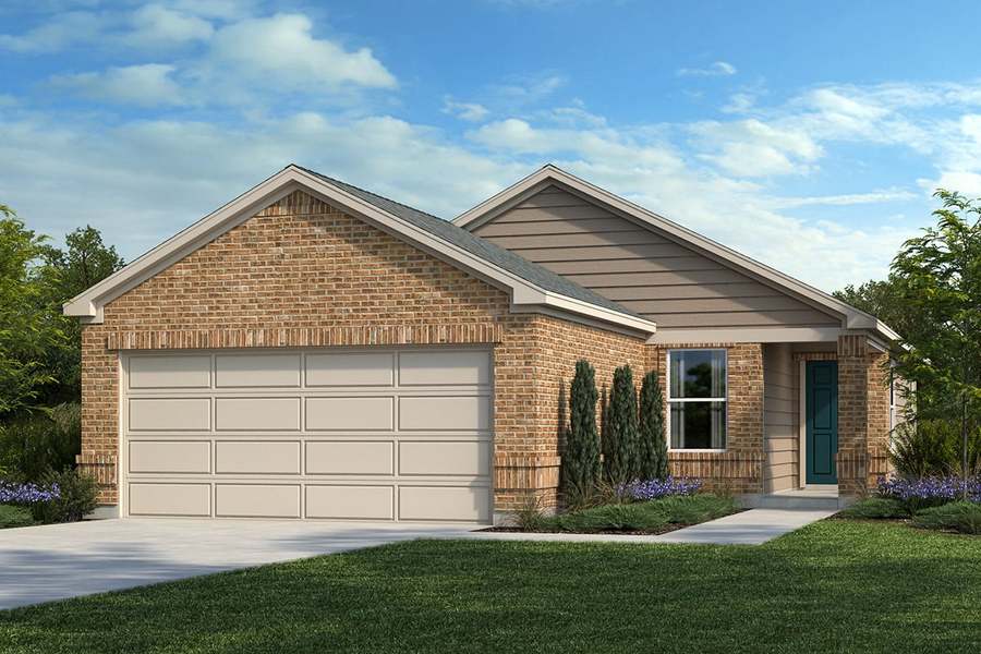 Plan 1360 Modeled by KB Home in Houston TX