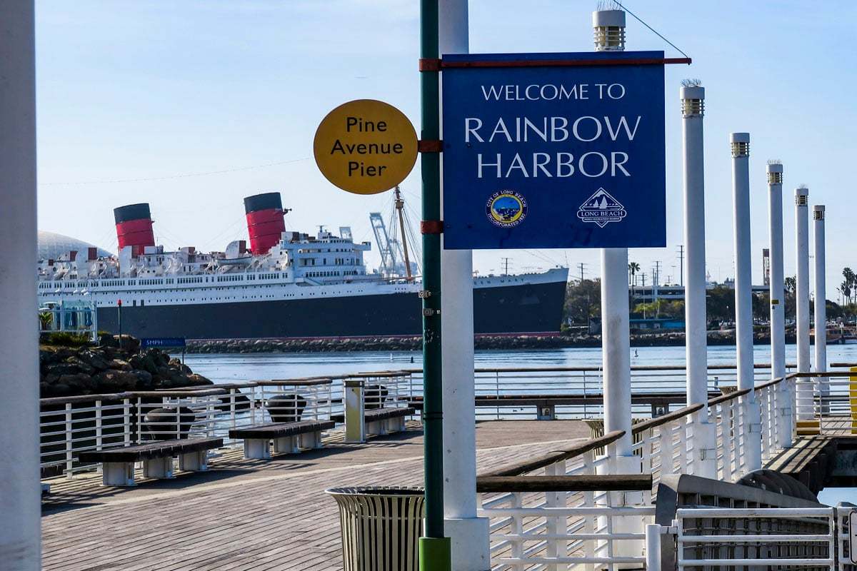 Shopping and dining nearby at the Long Beach Promenade