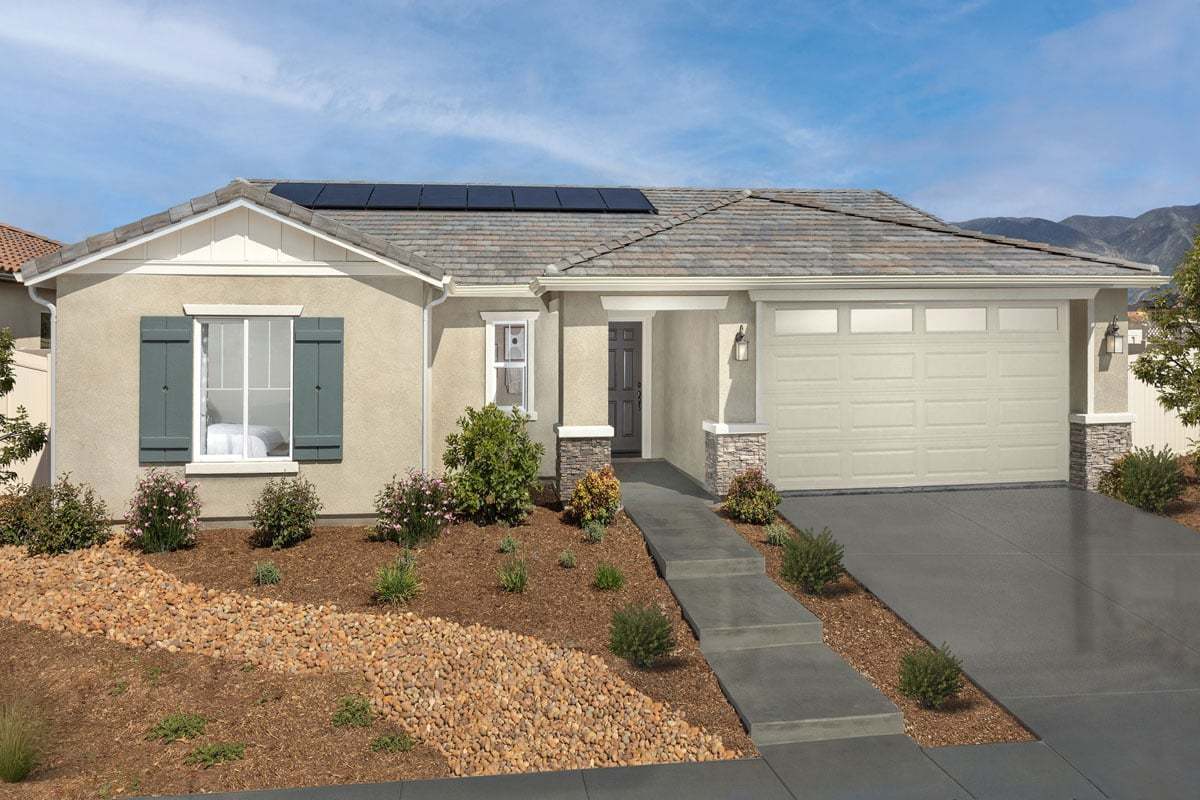 Plan 1851 Modeled - Front exterior