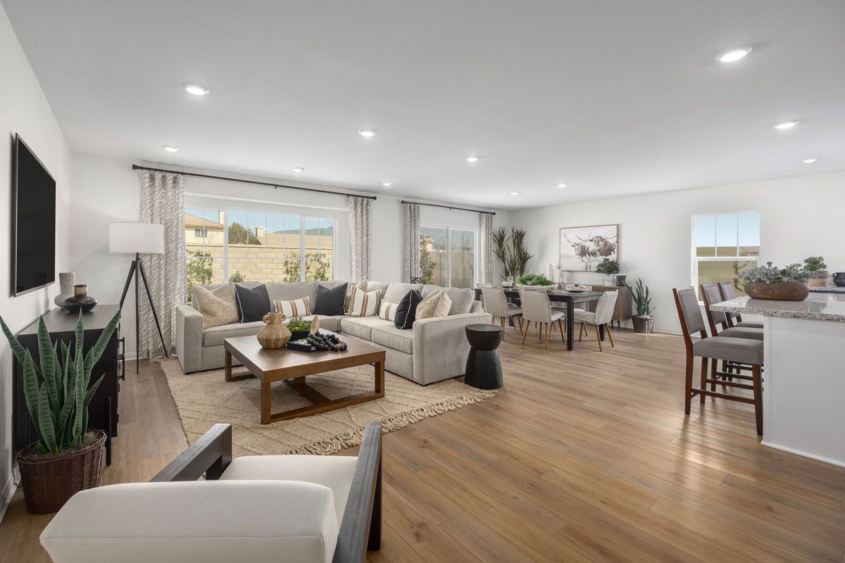 Plan 1851 Modeled - Great room