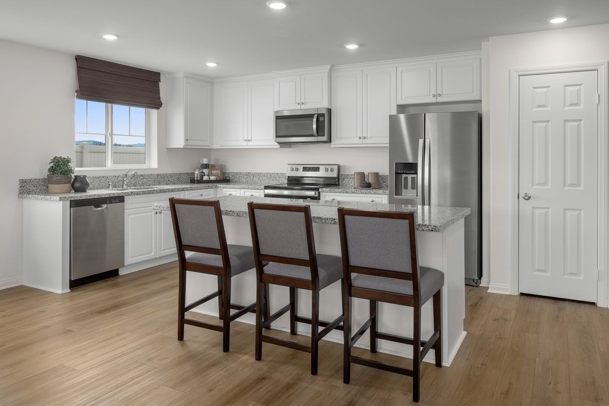 Plan 1851 Modeled - Kitchen