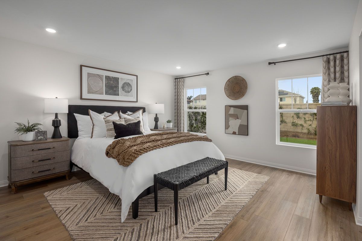 Plan 1851 Modeled - Primary bedroom