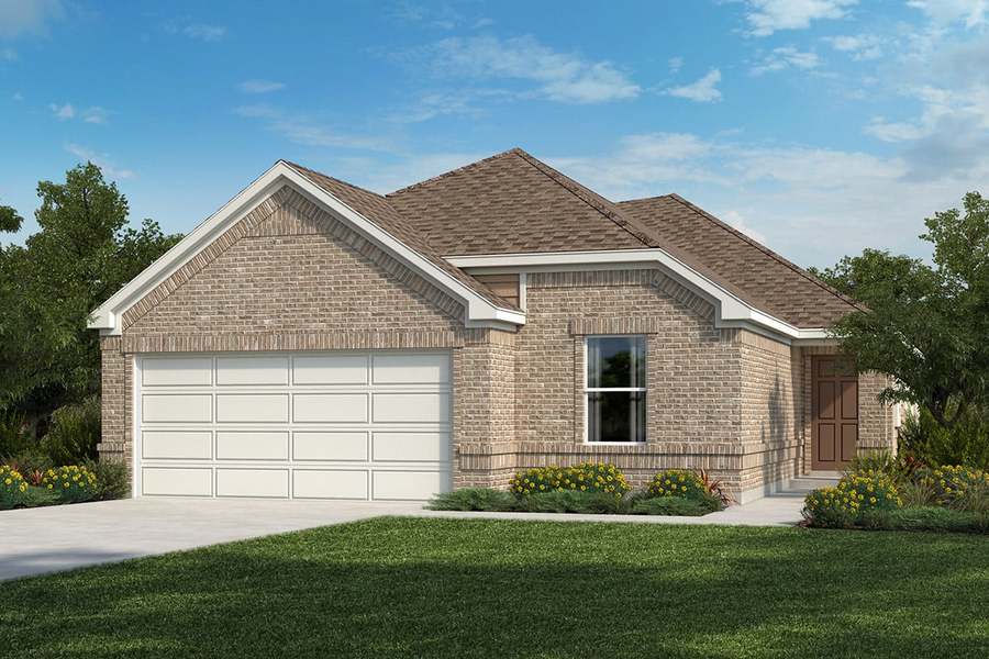 Plan 1702 by KB Home in Houston TX