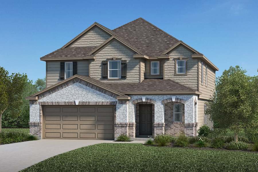 Plan 2526 by KB Home in Houston TX