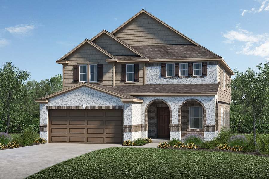 Plan 2961 by KB Home in Houston TX
