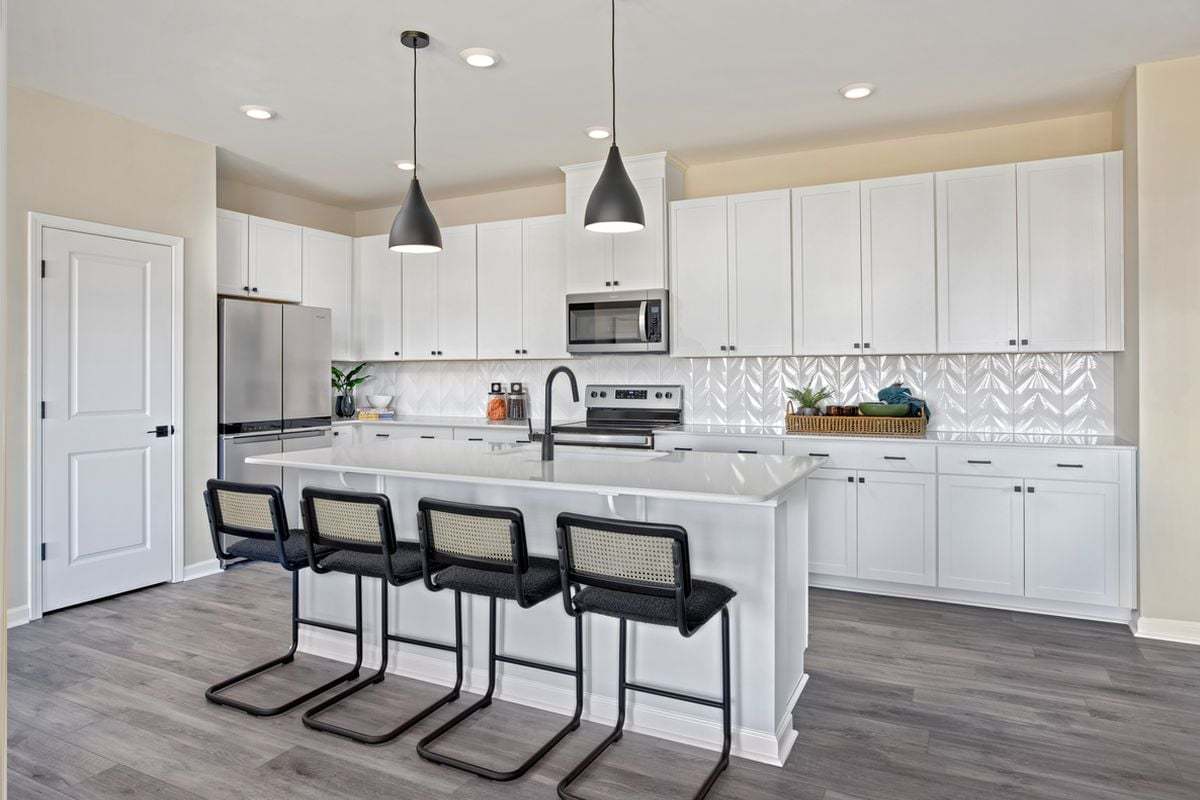 Plan 1844 Modeled - Kitchen