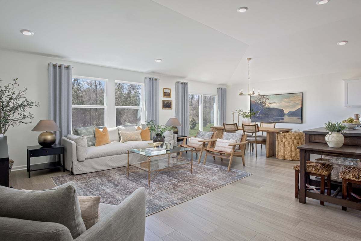 Plan 1582 Modeled - Great room