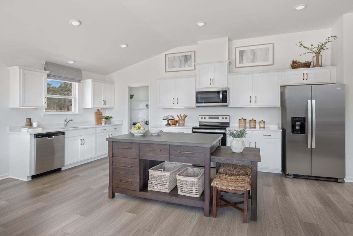 Plan 1582 Modeled - Kitchen