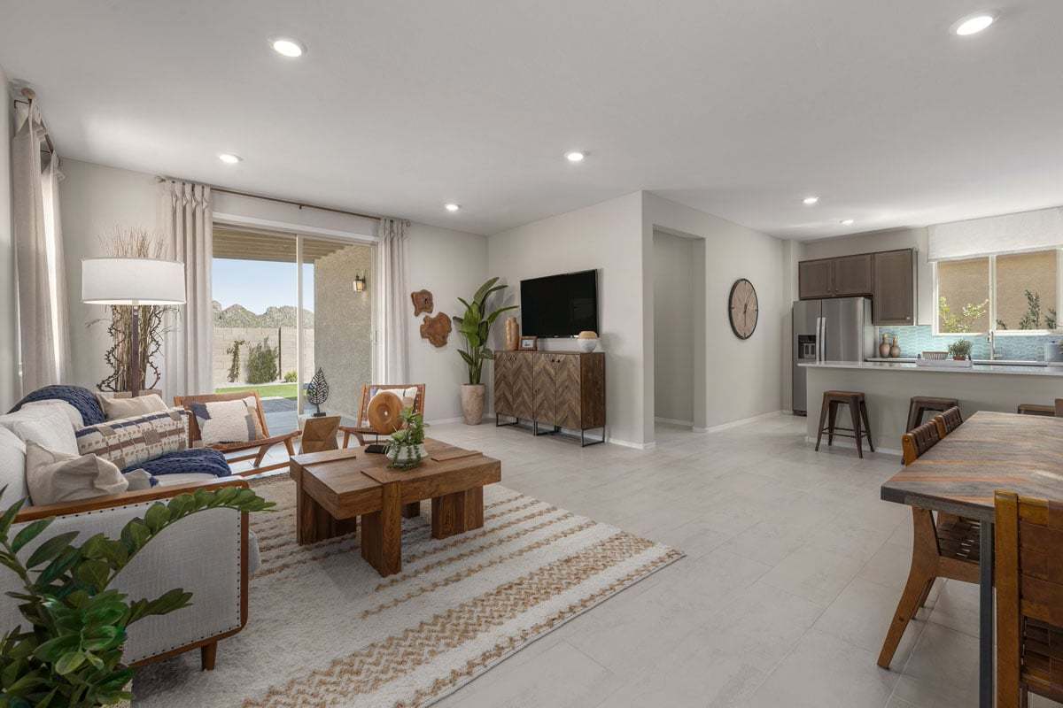 Plan 1465 Modeled - Great room