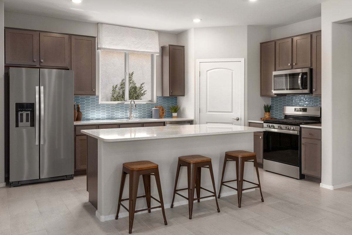 Plan 1465 Modeled - Kitchen