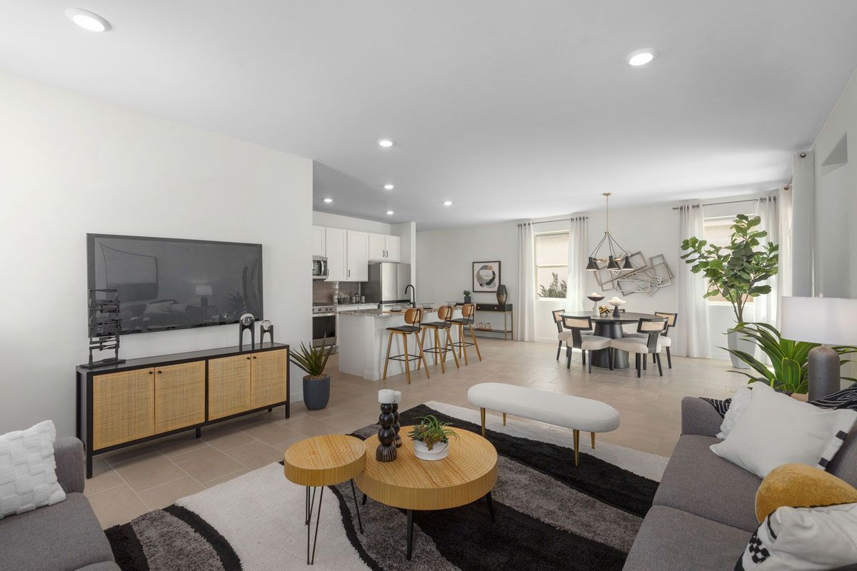 Plan 1745 Modeled - Great room