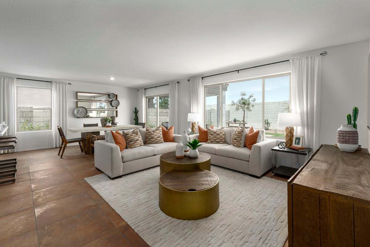 Plan 1718 Modeled - Great room