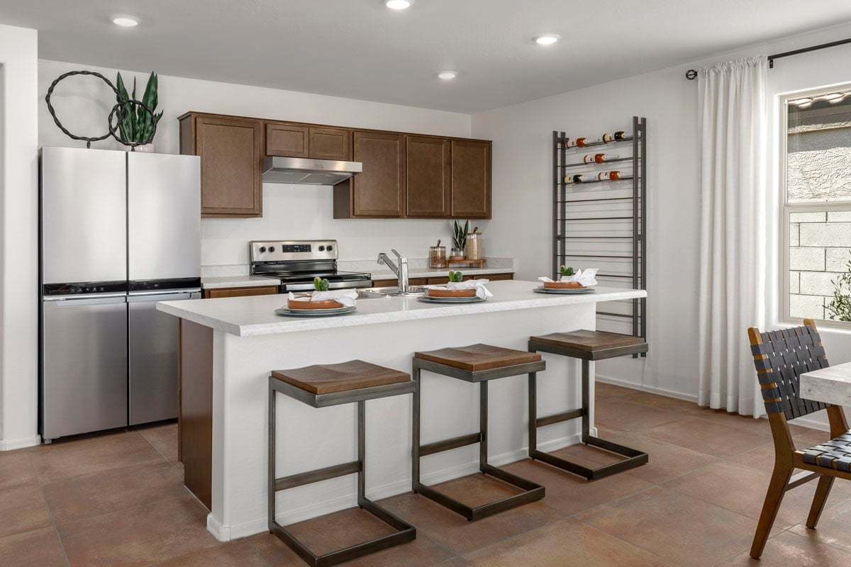 Plan 1718 Modeled - Kitchen