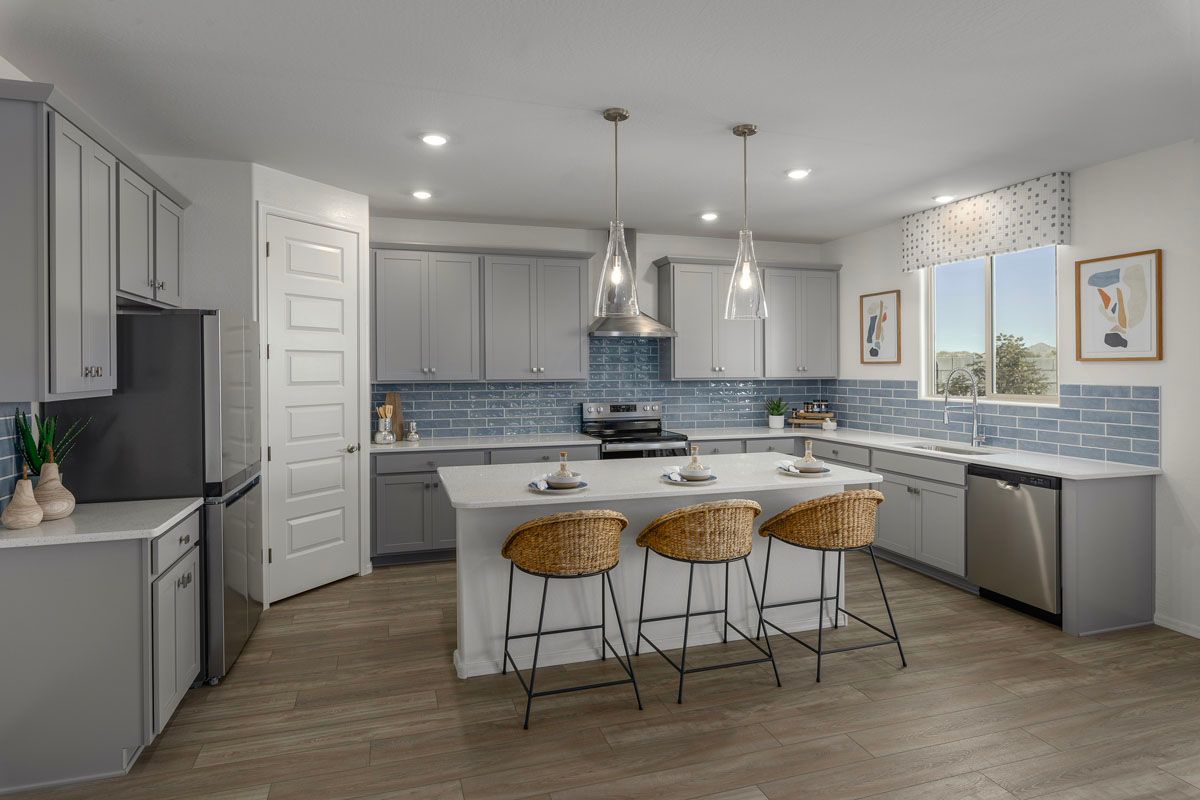 Plan 2636 Modeled - Kitchen