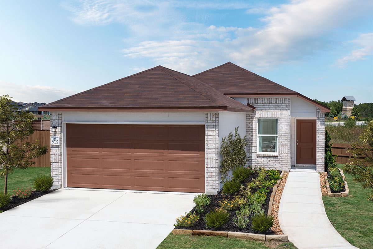 Plan 1242 Modeled - Front exterior