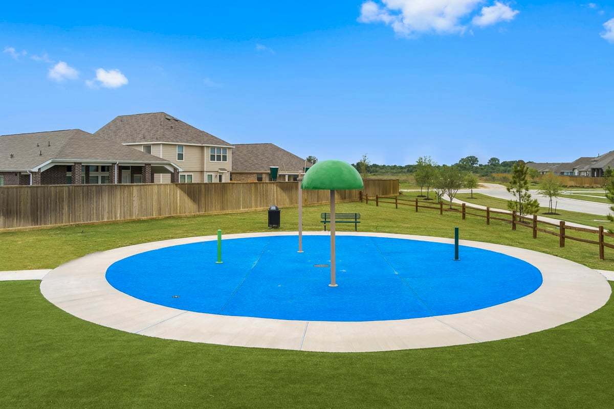 Community splash pad