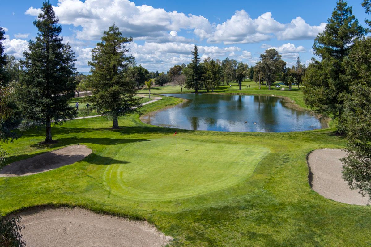 Short drive to Manteca Park Golf Course