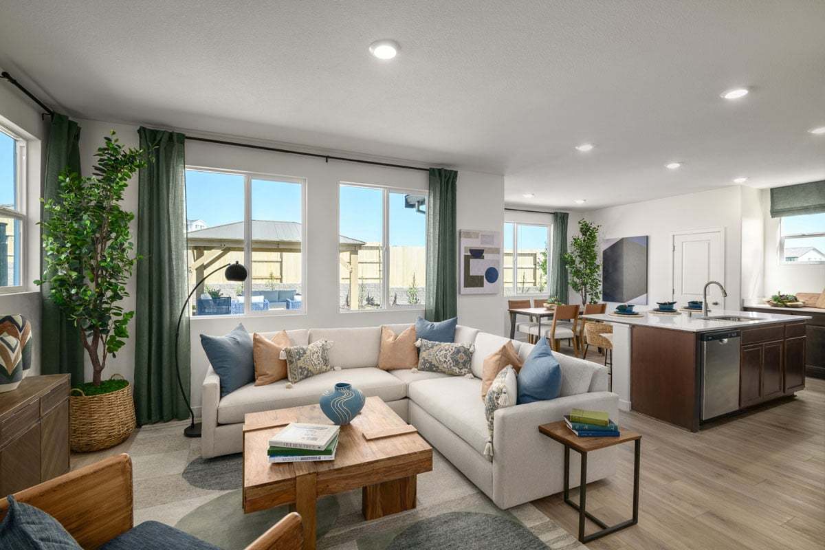 Plan 1652 Modeled - Great room