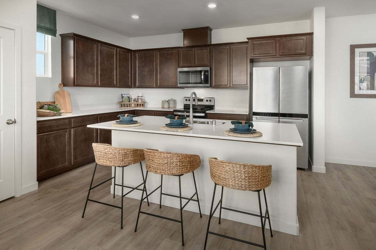 Plan 1652 Modeled - Kitchen