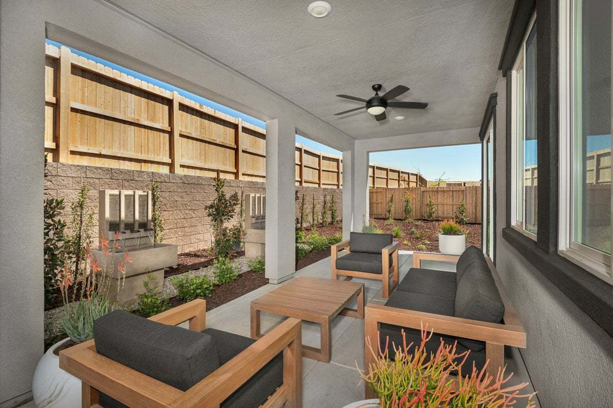 Plan 2777 Modeled - Rear exterior
