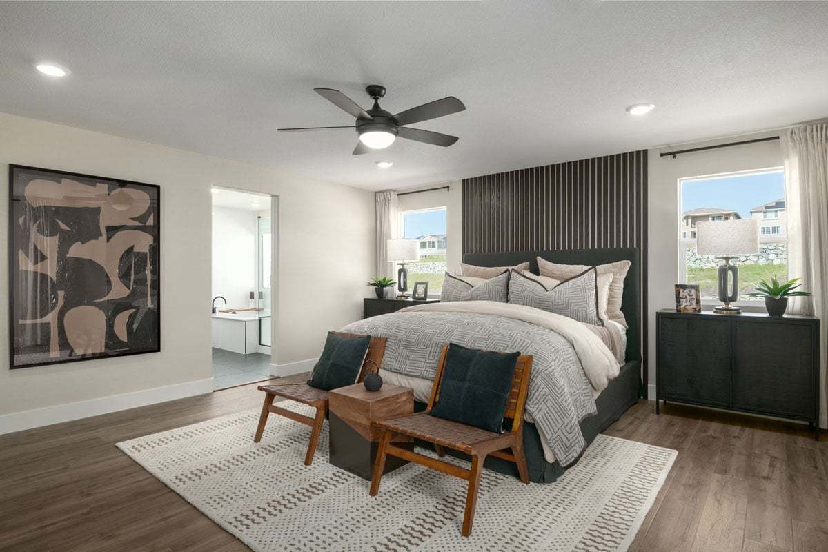 Plan 2777 Modeled - Primary bedroom