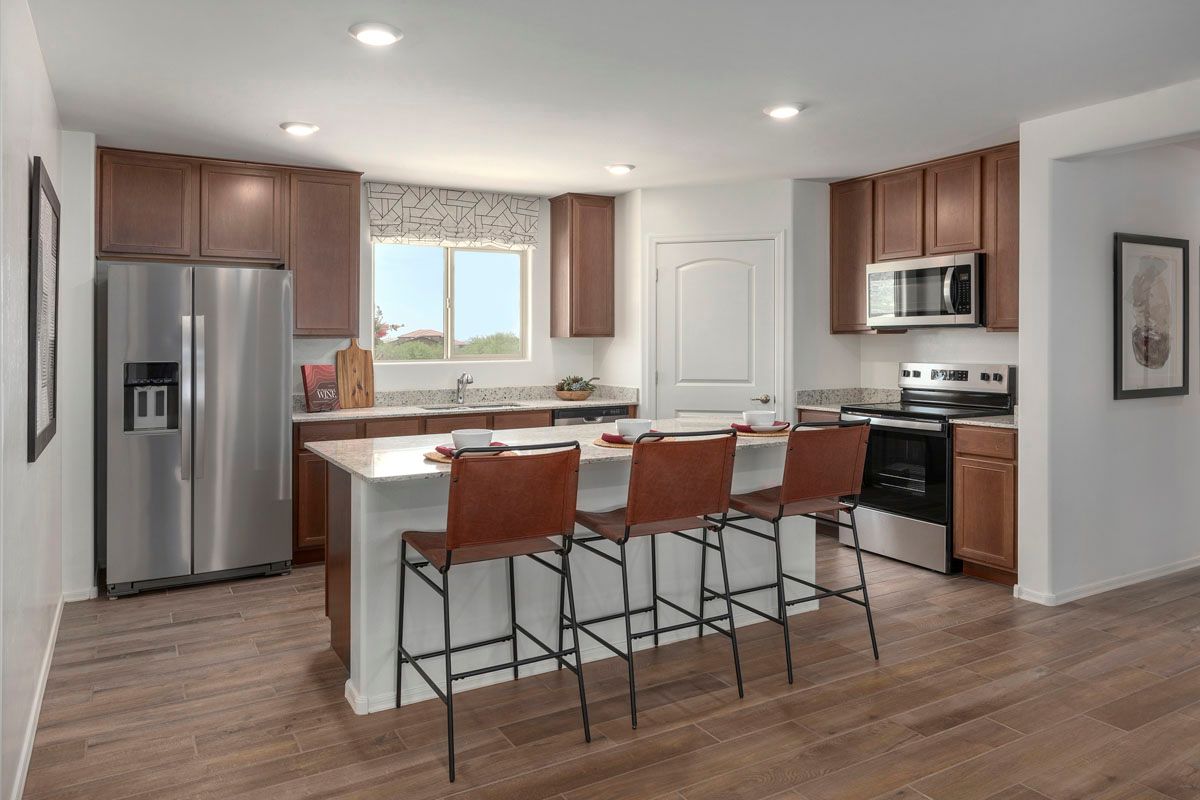 Plan 1465 Modeled - Kitchen