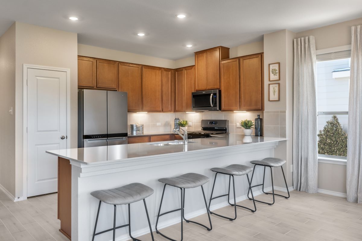 Plan 1675 Modeled - Kitchen