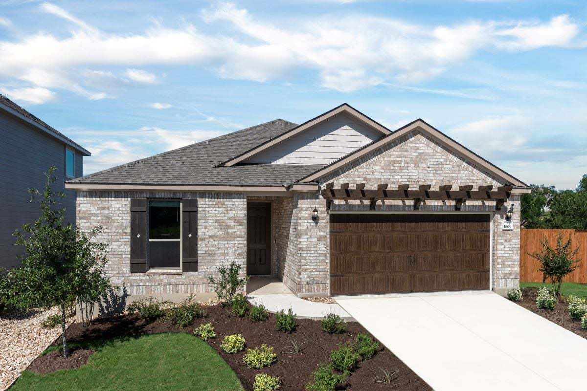 Plan 1675 Modeled - Front exterior